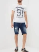 Шорты мужские Desigual 160148 28 Темно-синий (2200004353401) - изображение 3