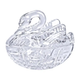 Цукерниця скляна у формі лебедя з кришкою 14*9*11 см(HP-YH-40)(PR) - изображение 3