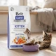 Сухий беззерновий корм Brit Care зі свіжим лососем для кошенят усіх порід для міцного імунітету, 2 кг - зображення 2