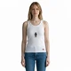 Женская майка Polo Ralph Lauren Anagram Tank Top Bear белая размер L (RL24002.3L) - изображение 3