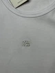 Жіноча майка Miu Miu Anagram у рубчик, біла розмір M (MM24003.10M) - зображення 5
