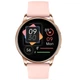 Умные часы Smart Melisia Gold Rubber 1.33" TFT металлический золотистый розовый ремешок 44 мм - изображение 3