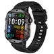 Розумний годинник Smart Expert Nano Rubber 50х43,5х12,2 мм Сталь Чорний - зображення 1