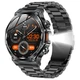 Розумний годинник Smart Surf X Pro OLED 52,5x13,5 мм Сталь Чорний - зображення 1