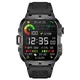 Розумний годинник Smart Expert Nano Rubber 50х43,5х12,2 мм Сталь Чорний - зображення 10