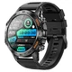 Розумний годинник Smart Delta K52 48х12,5 мм Сталь Чорний Rubber - зображення 1