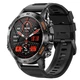 Розумний годинник Smart Delta K52 48х12,5 мм Сталь Чорний Rubber - зображення 2