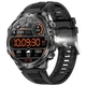 Умные часы Smart Turbo Power IPS 416x416 сенсорные сталь 24,8 см каучуковые черные - изображение 1