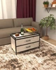Універсальна мобільна тумба в стилі лофт EcoLoft Модус DSP-1509-2 Дуб Кортона - зображення 3