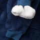 Толстовка плед с рукавами и капюшоном Huggle Hoodie оверсайз, теплый худи с большим карманом для рук Синий One size - изображение 4