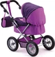 Wózek dla lalki Bayer Trendy Fioletowy 46 cm (4003336130126) - obraz 2