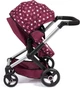 Wózek dla lalki Bayer design xeo combi z torbą bordeaux różowy (17023AA) (4003336170238) - obraz 5