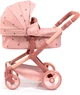 Wózek dla lalek Bayer Design Xeo 2 w 1 Pink (4003336170269) - obraz 2