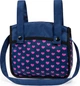 Wózek dla lalki Bayer Xeo Compact With Pink Hearts Ciemnoniebieski 17054AA (4003336170542) - obraz 4