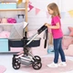Коляска для ляльки Bayer Design Combi Neo Vario 18427AA Сіра (4003336184273) - зображення 7