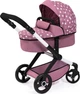 Wózek dla lalek Bayer Design Xeo 2 w 1 Różowy (4003336418965) - obraz 6