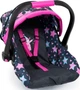 Автокрісло для ляльки Bayer з козирком Темно-сині зірки 46 см 67906AA (4003336679069) - зображення 5