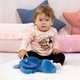 Lampka nocna zabawka Bayer Sonni Sleepo Żółw Niebieska 31cm 69501AA (4003336695014) - obraz 7