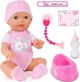 Lalka bobas Bayer Piccolina Love z akcesoriami 42 cm (4003336942095) - obraz 1