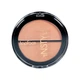 Рум'яна для обличчя компактні подвійні Instyle Twin Blush On TopFace PT353 №003 Перламутровий+матовий рожевий - зображення 3
