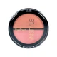 Рум'яна для обличчя компактні подвійні Instyle Twin Blush On TopFace PT353 №006 Матовий рожевий+персиковий, 10 - зображення 3