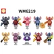 Набір фігурок Стіч і Ангел: Експерименти 626 (10 шт) / Lilo & Stitch: Stitch and Angel minifigures - зображення 1