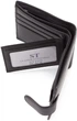 Мужской кожаный кошелек ST Leather ST103 Black - изображение 5