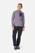 Женская флисовая кофта Rab Tecton Jacket Wmns, Purple Sage, 10 - изображение 2