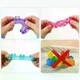 Конструктор из мягкого силикона Magic Gummy Bloc, 56 деталей, разноцветные прозрачные блоки - изображение 4