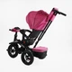 Дитячий триколісний велосипед Best Trike 6088 701-16F з надувними колесами з музичною фарою та Bluetooth - зображення 4