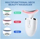 Омолаживающий LED массажер для лица и шеи Neck Beauty Massager (EMS+ Heat) - изображение 3