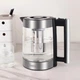 Электрочайник HOCO HA01A Kitchen high boron glass electric kettle, 1.8L, 2000W, silver - изображение 14
