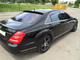 Спойлер лип багажника Mercedes-Benz S class W221 2005-2013 ABS пластик, колір чорний глянець для Mercedes-Benz S class W 221 2005-2012 (8366) - зображення 2