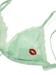 Комплект белья Victoria's Secret бралетт и трусики тонг 1160748156 (Зеленый S) - изображение 7
