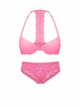 Женский комплект белья Victoria's Secret лиф и трусики чики 1160697193 (Розовый 36C/M) - изображение 1