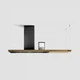 Потолочная островная вытяжка Elica BIO ISLAND BLRO/A/120X53 ROVERE Черный / Натуральный дуб - изображение 1