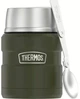 Термоконтейнер харчовий Thermos 470 Olive з ложкою, широка горловина, нержавіюча сталь - зображення 1