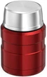 Харчовий термос Thermos 470 з ложкою з нержавіючої сталі для походів та подорожей Red - зображення 2