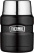 Пищевой термос Thermos 470 нержавеющая сталь широкий отворот складная ложка Black - изображение 2