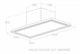 Потолочная островная вытяжка Elica SKYDOME H30 A/100 Белая световая панель - изображение 10