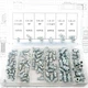 Дюймовые Пресс-Масленки 1/4"-1/8" Набор 110шт Прямые и Угловые Тавотницы DIN 71412A Spec (SP-06899) - изображение 2