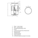 Бойлер електричний Rens Performax RD120 15/F10 білий (000004803) - изображение 4