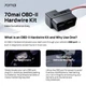 Кабель живлення 70mai Hardwire Kit OBD II для відеореєстратора 4м - изображение 3