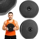 Obciążenie Gymtek Cut G-66532 kompozytowe 10 kg 31 mm Czarne (5907766665328) - obraz 5