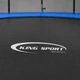 Батут King Sport 435 см 14 FT просторное и надежное игровое пространство для детей и взрослых - с лестницей, наружная сетка - изображение 7