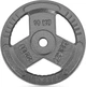 Obciążenie Gymtek żeliwne 10 kg 30 mm Szare (5907766663126) - obraz 1