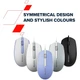 Мышь компьютерная проводная Canyon M-10 White/Gray CNE-CMS10WG светло-серая 5231193 - изображение 7