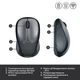 Мышь компьютерная безпроводная Logitech M235 WL Red L910-002496 красная 5231306 - изображение 6