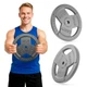 Obciążenie Gymtek żeliwne 20 kg 30 mm Szare (5907766663133) - obraz 5