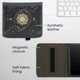 Обложка чехол с ремешком для руки kwmobile Bookstyle Handstrap для PocketBook 700 Era Tarot Card - зображення 5